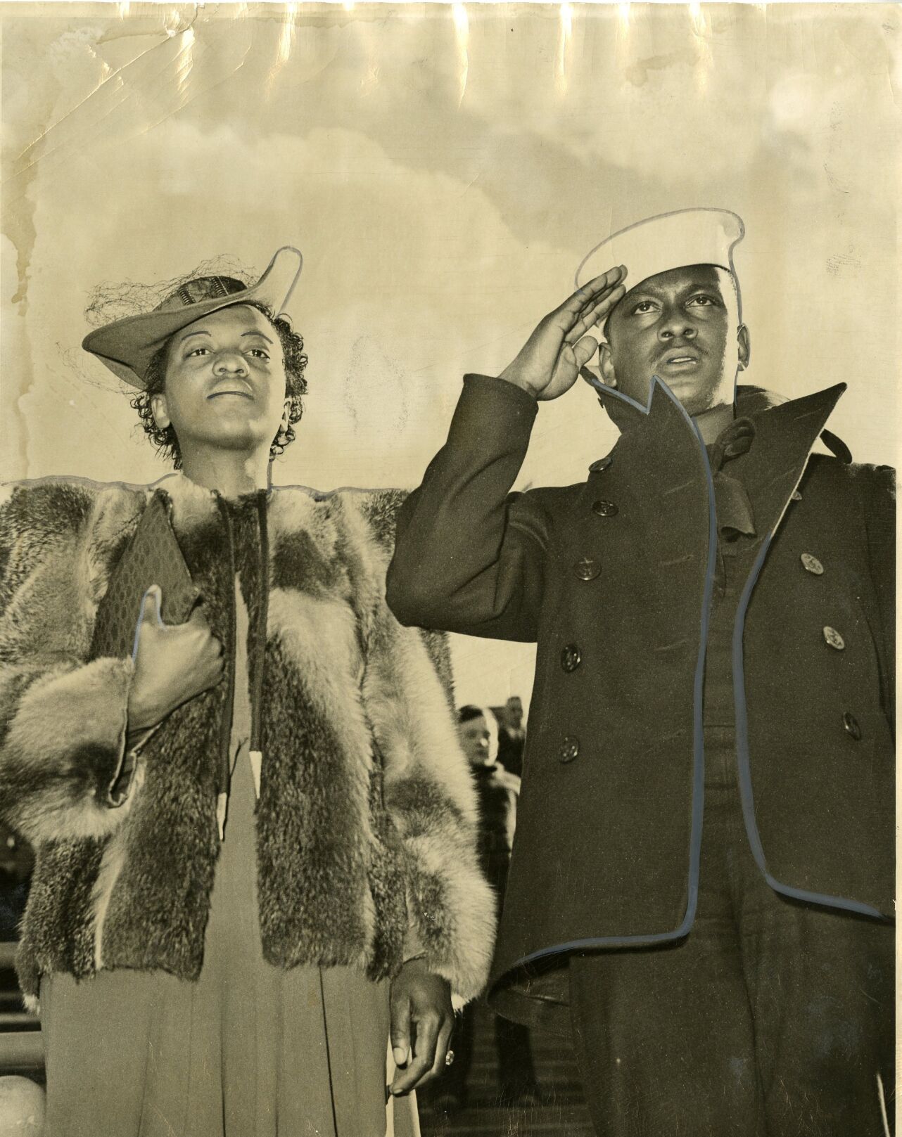charlesfrench and viola, 1942